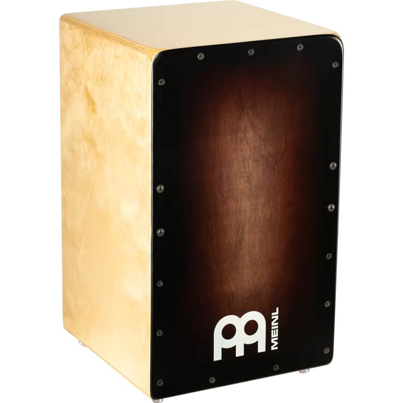 Meinl Percussion Woodcraft Cajon Box Drum - 100% Baltic Birch - Espresso Burst Finish (WC100EB) image 1
