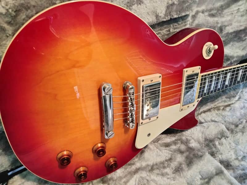 2009 Epiphone Les Paul Standard-TKL Hard Case 1990 - 2013 - Cherry Sunburst image 1