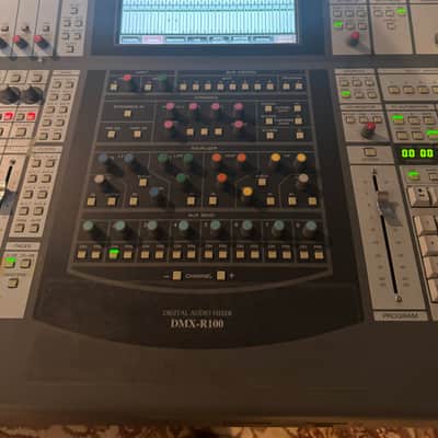 Sony DMX-R100 48-Channel Digital Audio Mixer 2000s - Silver and Gray image 9