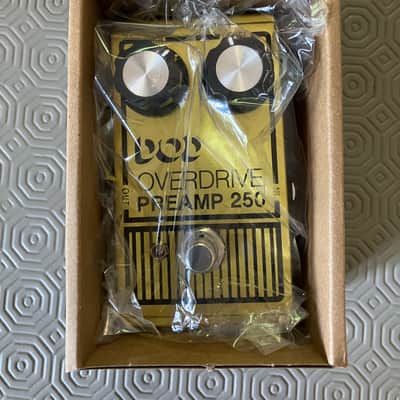 DOD Overdrive Preamp 250 Reissue 1995 - Present - Yellow image 4
