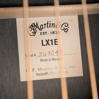Martin LX1E Little Martin 2003 - Present - Natural image 6