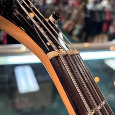 Alvarez Bass 1990's - Cherry Sunburst image 10