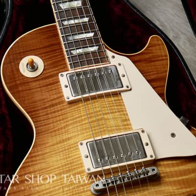 1998 Gibson Custom Shop YCS Yamano 1958 Les Paul Reissue with AAAA Killer Top image 8