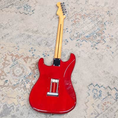 Fender GC USA Pro Stratocaster HSS with Hardshell Case - Crimson Red Transparent - 2015 image 6