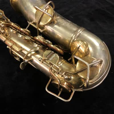 Conn New Wonder II 1925 alto saxophone - Gold Plate image 11