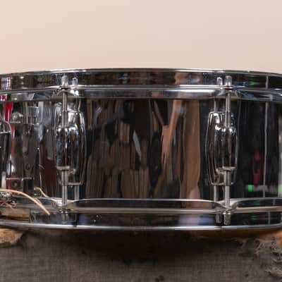 1990s Ludwig 5x14 LR-717 Rocker Snare Drum image 4
