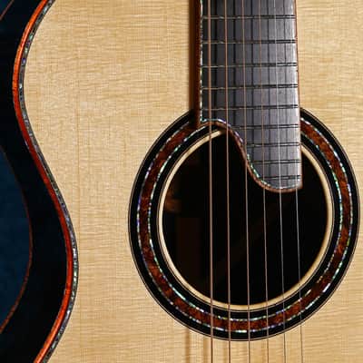 Hatcher Pina (parlor/00 size) acoustic guitar 2015 image 4