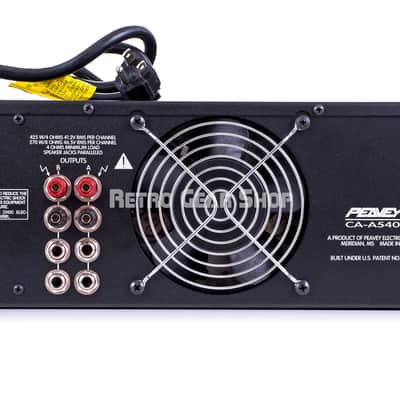 Peavey CA-A540 CinemAcoustics Power Amplifier CAA540 Amp for speakers image 3