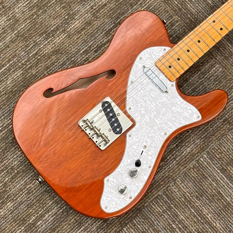 Squier Classic Vibe '60s Telecaster Thinline - Natural, w/ Seymour Duncan La Brea pickups image 1