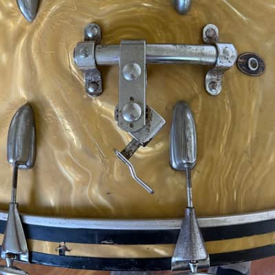 Slingerland satin flame 1966 - satin flame image 6