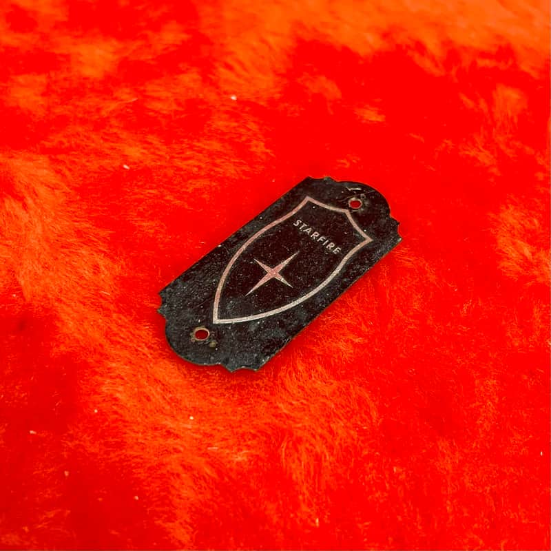 1960 Guild Starfire truss rod cover Steel