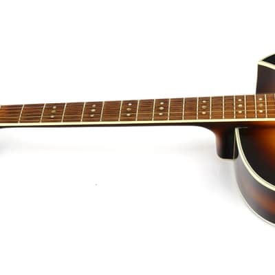 1967 Hofner President Florentine Model 66 Acoustic Archtop 5115-05 Brunette Sunburst image 13