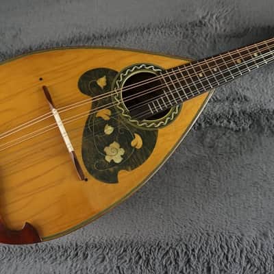 Suzuki Mandolin No. 201 Japanese Bowl Back Mandolin w/ Hard Case image 4