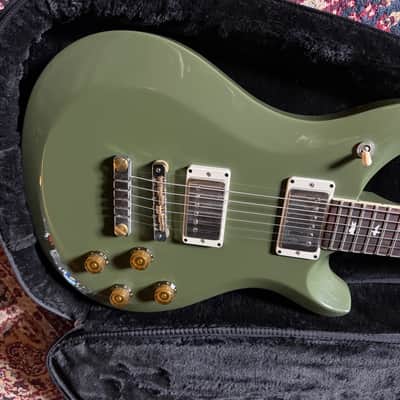 PRS S2 McCarty 594 Double Cut - 2025 - USA everything - Olive drab, Nitro, 2025 image 1