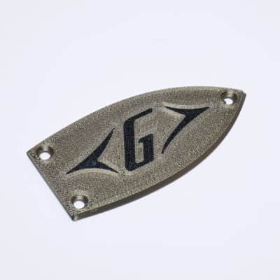 Custom Gretsch Truss Rod Cover - Gold (55mm hole spacing) image 7