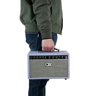 DK iC-30 30W Acoustic Guitar Amp with Mic Input, Bluetooth and Reverb - Light Purple image 7