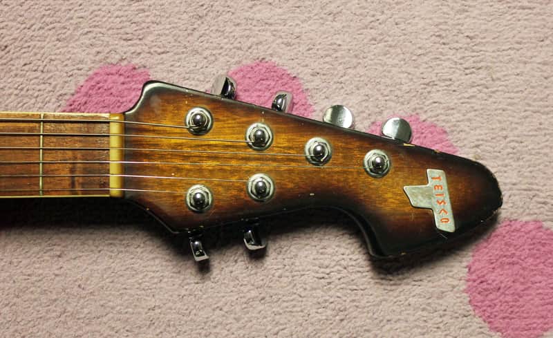 Teisco TG-64 1964 Sunburst Guitar | Reverb