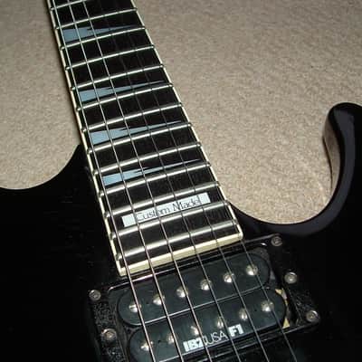 Ibanez Saber S-540 Custom Made 1991 Black USA/ Hollywood Plate image 9