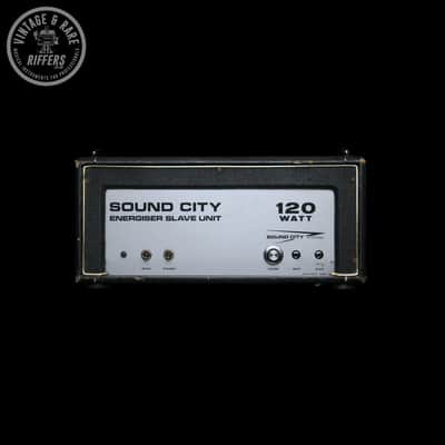 *Serviced* c.1970s Super Rare Sound City Energiser Slave Unit S 120 Watt Dallas Arbiter London Vintage British Amp 120w PA Systems image 2
