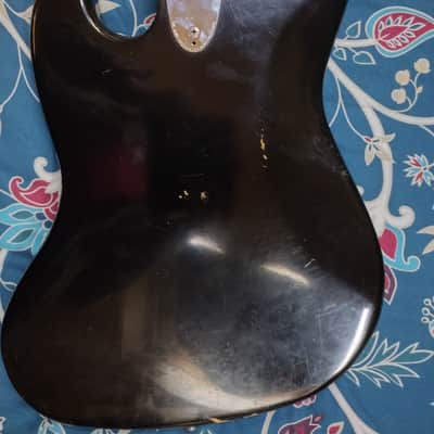 Fender Jazz Bass 1980 Black With Maple Neck USA image 8