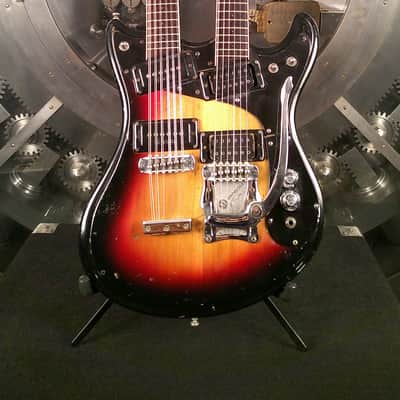 Mosrite Joe Maphis Double Neck 1960s - Tobacco Burst image 1
