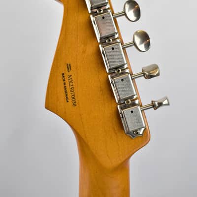 Fender Vintera II Road Worn 60s Stratocaster Sonic Blue Nitro Vintage Pickups with Case image 11