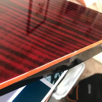 Chapman Explorer - Ghost Fret Black Blood Standard V2 2019 - Black Blood image 23