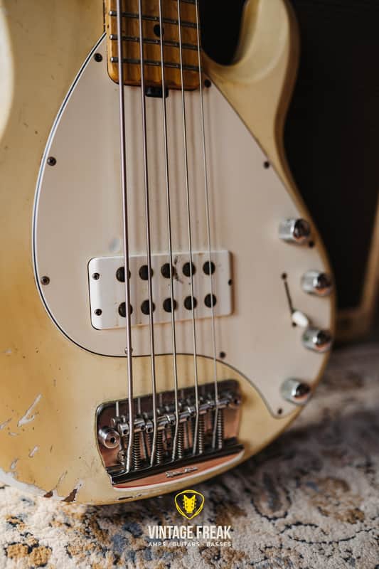 Music Man Stingray 1989 - Olympic White RARE | Reverb