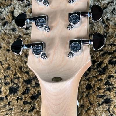Gold Tone AC-6+ 6-String Acoustic-Electric Banjo Natural 2025 image 9