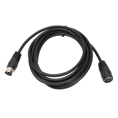 5-pin MIDI Keyboard Extension Cable, Male to Female Convenient PVC 5-pin MIDI Extension Cable for Synthesizer for MIDI Guitars image 6