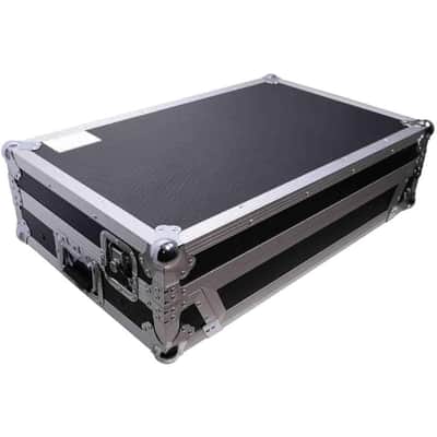 ProX ATA Flight-Style Road Case with Laptop Shelf for DDJ-FLX10 and DDJ-GRV6 Controllers (Black / Silver) image 5