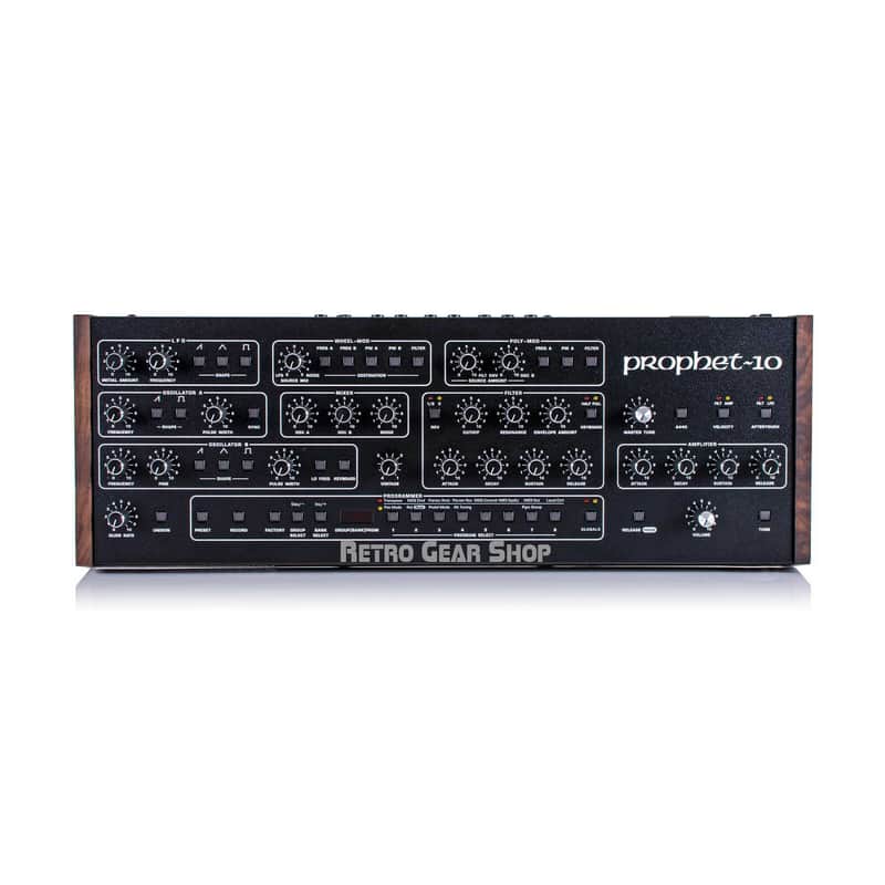 Sequential Prophet 10 Reissue Desktop Module Polyphonic Analog Synthesizer Synth Mint Open-Box image 1