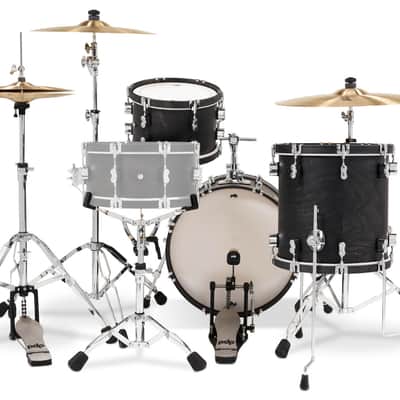 PDP Classic Bop Kit - Ebony w/ Ebony Hoops (PDCC1803E) image 8