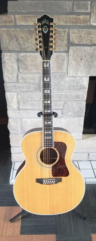 Guild 12 String Acoustic Guitar JF55-12 NT image 1