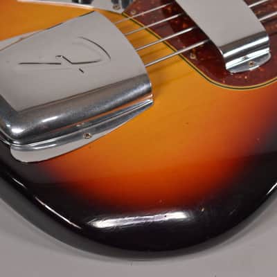 2019 Fender Custom Shop LTD '64 Journey Man Jazz Bass Sunburst Lefty w/OHSC image 9