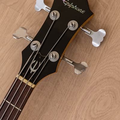 1981 Epiphone Newport Vintage Electric Bass Guitar Short Scale Japan, Matsumoku image 4