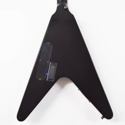 Epiphone Dave Mustaine Prophecy Flying V Figured Electric Guitar - Aged Dark Red Burst image 9