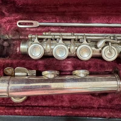 Argonaut Vintage Italian Flute 1960 - Silver Plated image 16