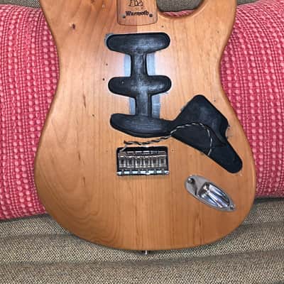 Warmoth Alder Stratocaster Hardtail Body with Fender Hardtail Bridge image 1
