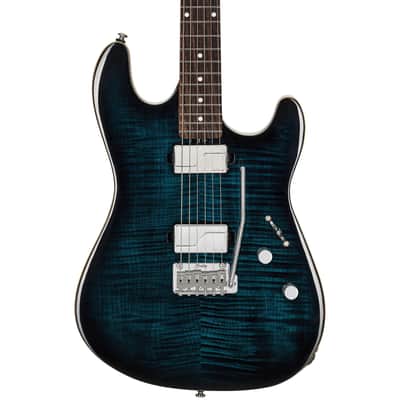 Sterling by Music Man Sabre, Deep Blue Burst image 2