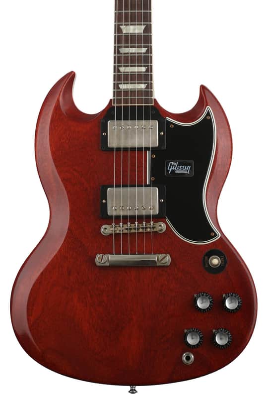 Gibson Custom 1961 Les Paul SG Standard Reissue Electric Guitar - Cherry Red VOS image 1