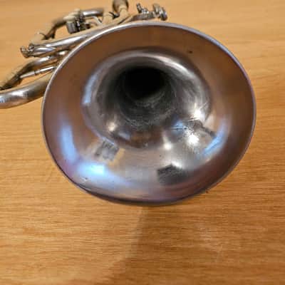 Soviet Trumpet Cornet USSR Leningrad Musical Wind Instrument Horn Vintage and Rare image 6