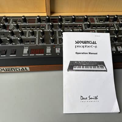 Sequential Prophet-6 Desktop 6-Voice Polyphonic Synthesizer 2018 - 2020 - Black with Wood Sides image 6