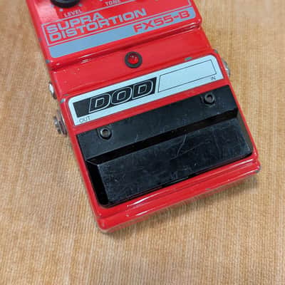 DOD Supra Distortion FX55-B 1986 - 1998 - Red image 1
