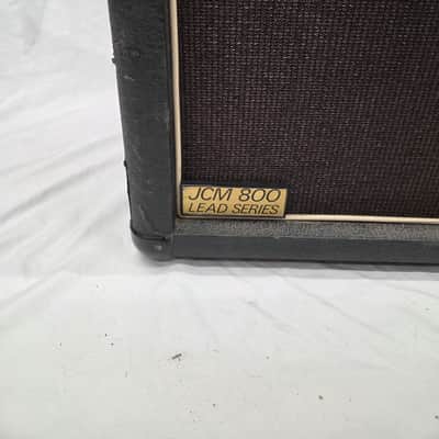 Marshall JCM 800 Lead Series Model 1960A 4x12" Angled Guitar Speaker Cabinet 1981 - 1984 - Black (C013-A11) image 2