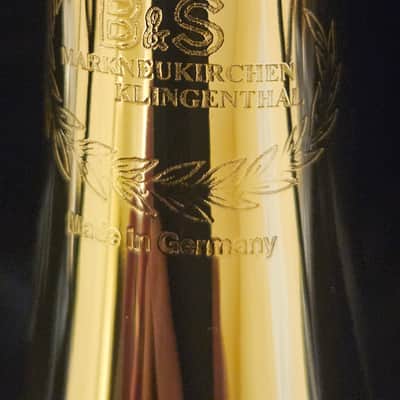B&S 3137/2 Bb Trumpet with original Case early 2010s New Old Stock - Lacquer image 5