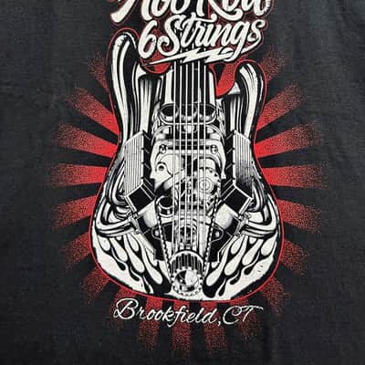 Hot Rod 6 Strings Motor Tee 2024 - Black image 2
