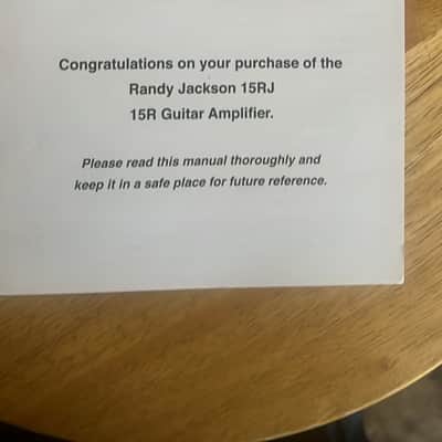 Randy Jackson 15R Guitar Amp image 4