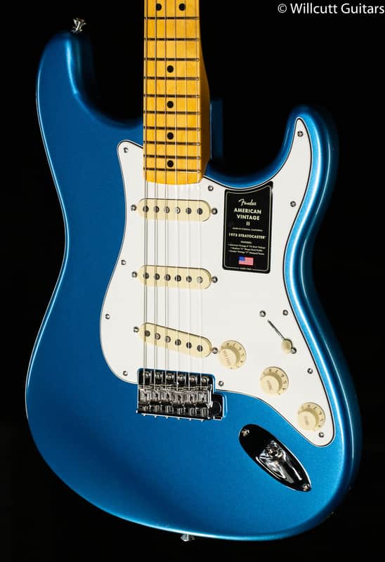 Fender American Vintage II 1973 Stratocaster Maple Fingerboard Lake Placid Blue (183) image 1