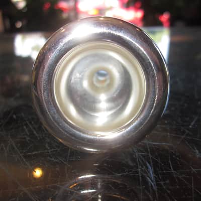Yamaha SL-48S Trombone Mouthpiece - Etched image 5